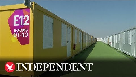 Inside the £220-a-day containers fans will stay in at World Cup in Qatar