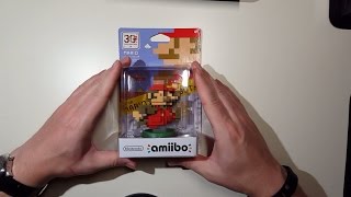 UNBOXING: 30th Anniversary Mario Classic Color Amiibo (8bit Mario)