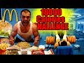 10 000 Калорий За 24 Часа | Жим 400кг | Тренировка Ног и Плеч | 10 000 Calorie Challenge