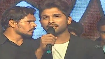Allu Arjun Super Speech - Rudhramadevi Audio Launch @ Warangal - Anushka, Rana