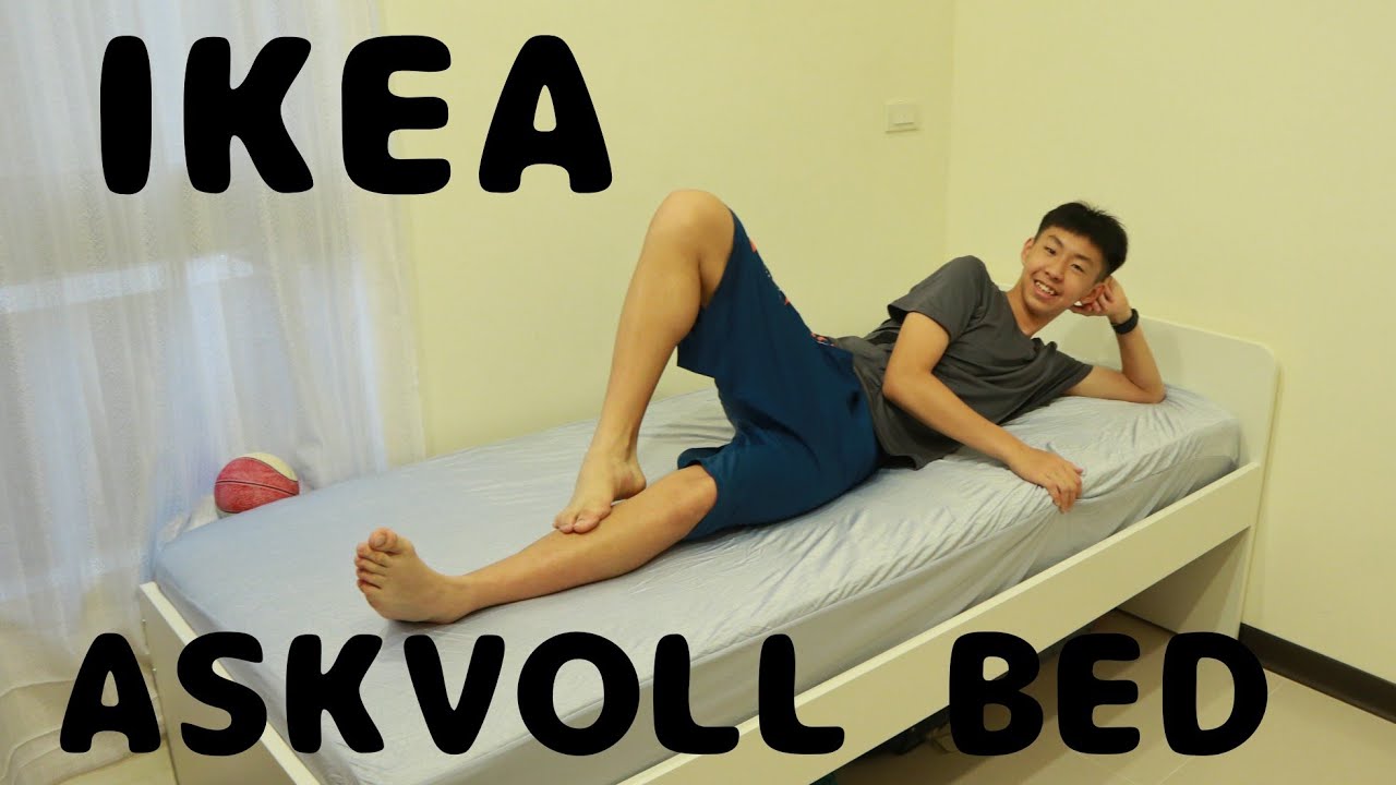 【IKEA】イケアのシングルベッドを作ってみた・ASKVOLL・單人床 YouTube