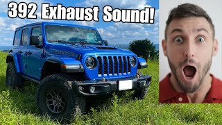 Jeep Wrangler 392 vs Dodge Challenger ScatPack (Exhaust Comparison) by KCars 434 views 8 months ago 12 minutes, 3 seconds