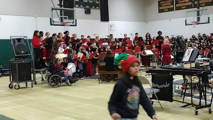 2022 Christmas choir Beardsley elementary school