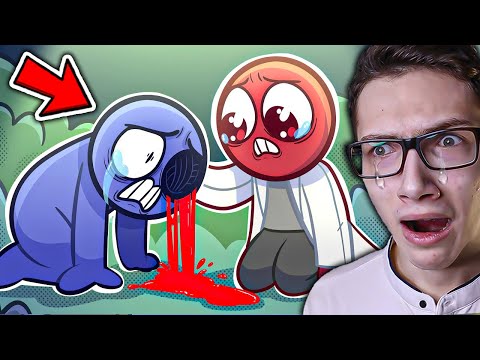 МАЛЫШ СИНИЙ И ЗЕЛЁНЫЙ 😭 (ДО СЛЕЗ..) РАДУЖНЫЕ ДРУЗЬЯ ROBLOX в RAINBOW FRIENDS АНИМАЦИИ
