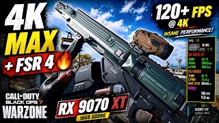 Call of Duty BO7 Warzone | RX 9070 XT ( 4K Max Settings FSR ON )