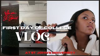 My First Day Of College As A Freshmen At St Johns University College Vlog Ep 1