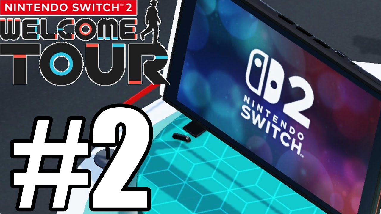 Nintendo Switch 2 Welcome Tour Gameplay Walkthrough Part 2 - Right Joy ...