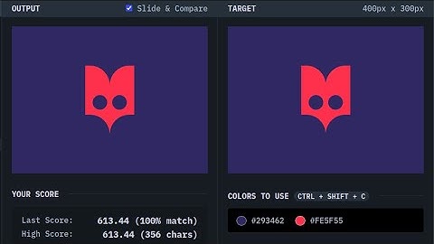 CSS Battle - Target #41 - Fox Head