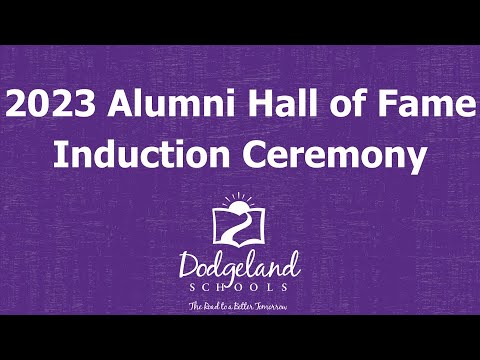 2023 Alumni Hall of Fame Induction Ceremony - YouTube