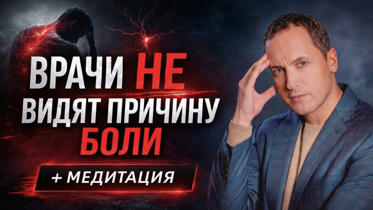 Хроническая боль - ее настоящая причина, почему лечение не помогает | Медитация для снятия боли