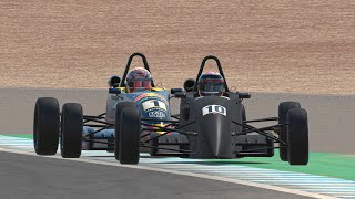 Racing against Max Verstappen in the new Formula Ford on iRacing