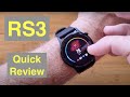 XIAOMI YOUPIN HAYLOU RS3 (LS04) 5ATM Waterproof BT5 Sports Fitness Smartwatch: Quick Overview