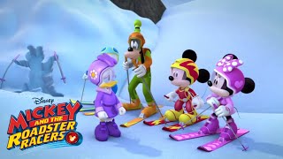 Ski Trippin’! | Mickey & the Roadster Racers | Clip