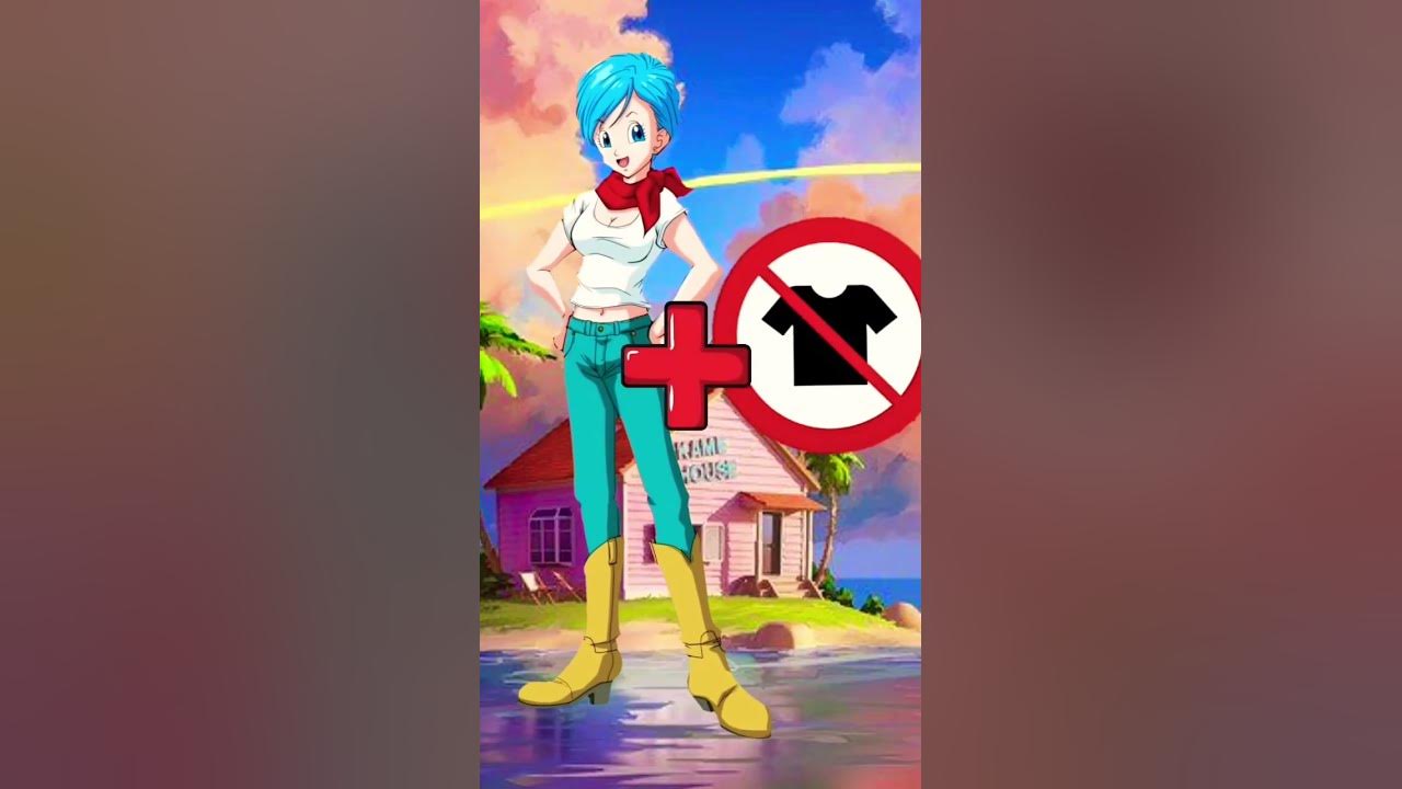Dragon Ball Characters In No Dress Mode #shorts #youtubeshorts #short