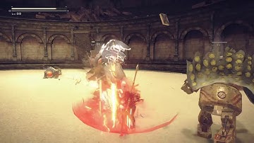 NieR Automata A2 Combat Gameplay - Berserk Mode