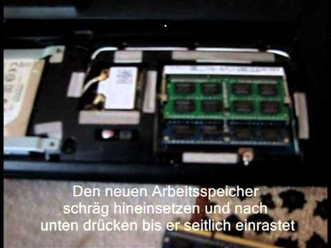 New Acer Aspire 5755G / 5750G Ram upgrade, Arbeitsspeicher austauschen oder erweitern