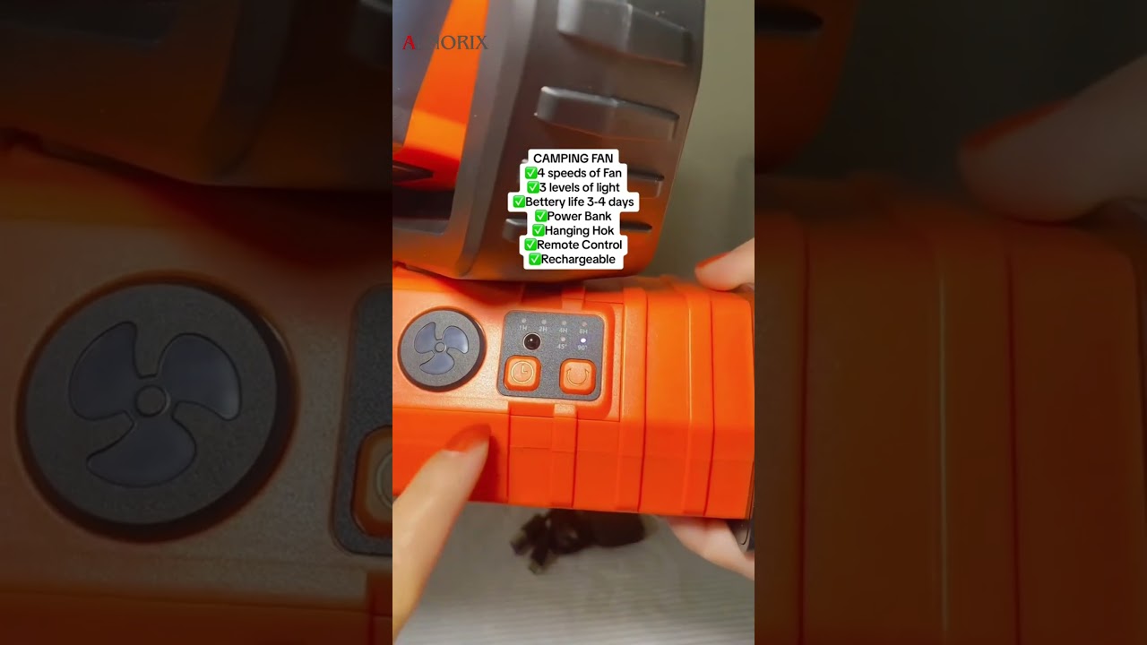 Stay Cool Anywhere! 🌿 Portable Fan for Outdoor Adventures | Free Shipping Bonus 🎁