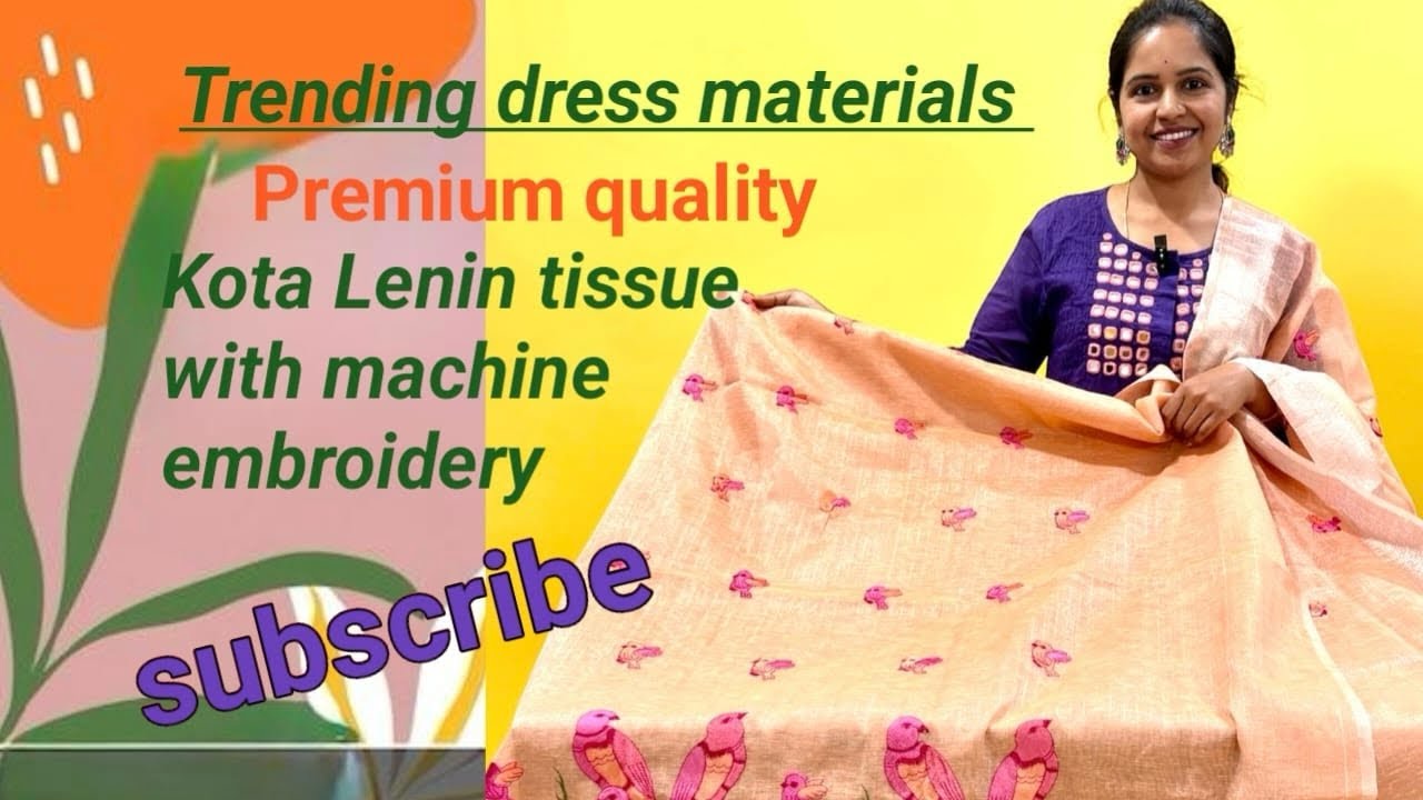 Trending Kota Lenin tissue materials in premium quality 