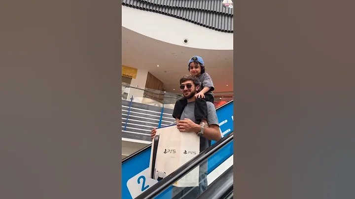 father gift PS5 to his son 😅 #shorts #respect