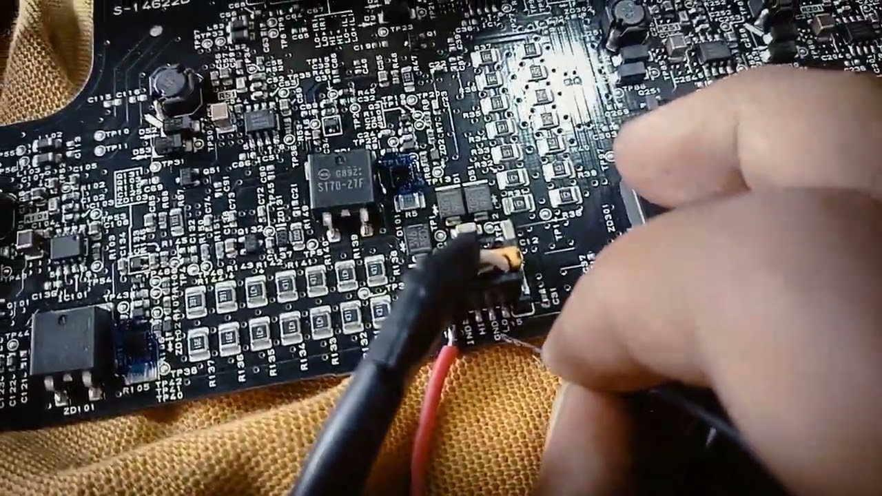 cara cek mesin PCB lampu depan PCX 150