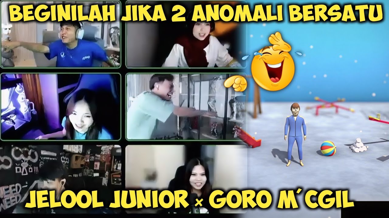 KETIKA 2 ANOMALI BERSATU! JELOOL × GORO, FULL NGAKAK!🤣 