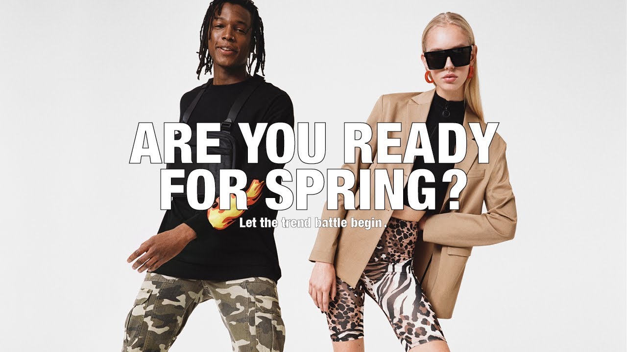 New Bershka SS19 Campaign | Let the trend battle begin - YouTube