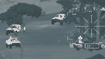 Insurgents Convoy Destroyed By Attack Helicopter - AH-64D Apache Longbow -  Arma 3 MilSim
