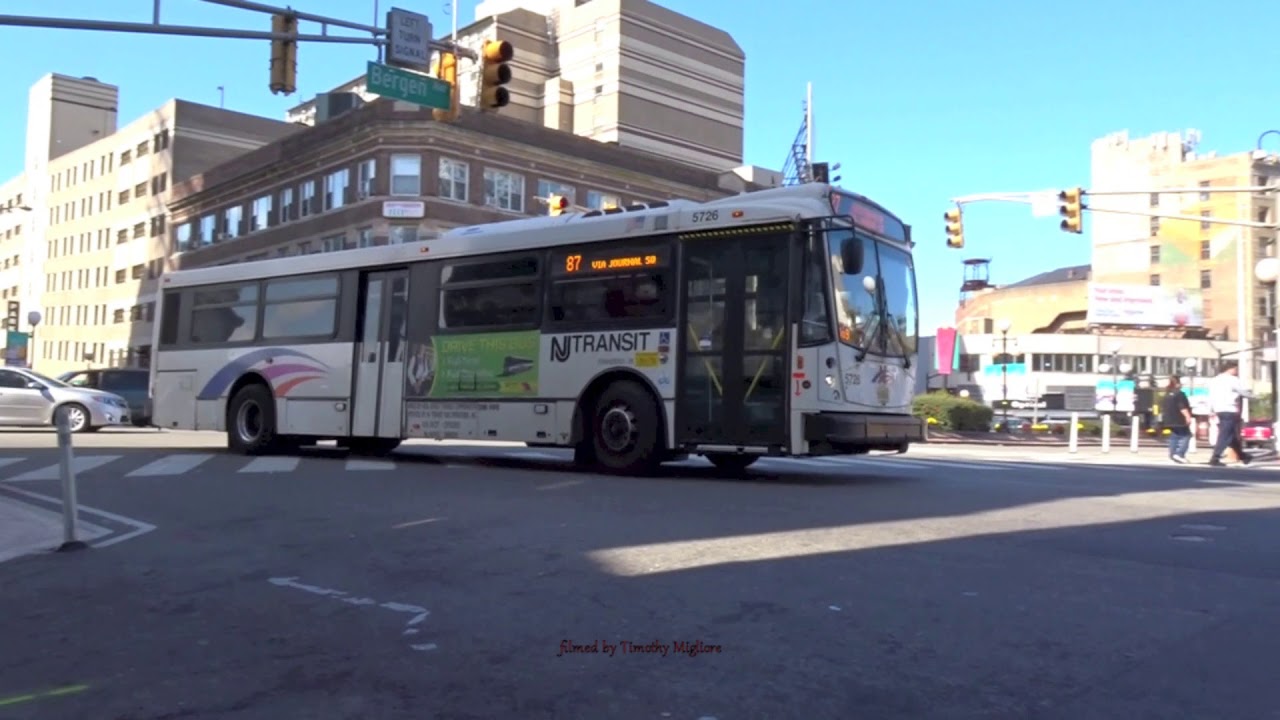 Regeneratief bedreiging Wierook Buses in Jersey City, New Jersey 2019 - YouTube