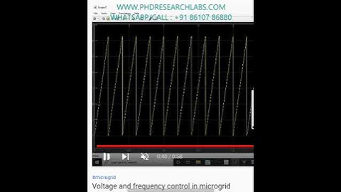 Voltage and frequency control in microgrid -MATLAB ASSIGNMENTS PROJECTS
