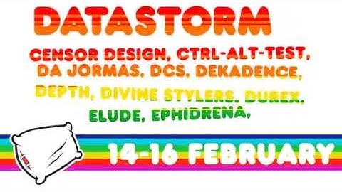 Up Rough DATASTORM 2014 Invite Flash