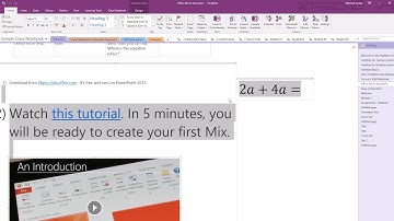OneNote   Draw Tab