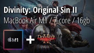 Divinity: Original Sin II - MacBook Air M1 16gb RAM & 7-core GPU - Medium settings