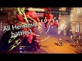 All Herminia Battles - JP Ver. Octopath Traveler: Champions of the Continent