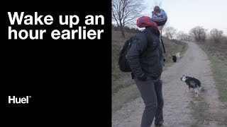 Huel Challenge: Wake Up an Hour Earlier