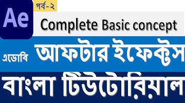 Adobe after Effects Tutorial in Bangla for beginner-Basic concept part-2 by GM!