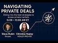 Navigating Pre-IPO Deals with Christine Healey