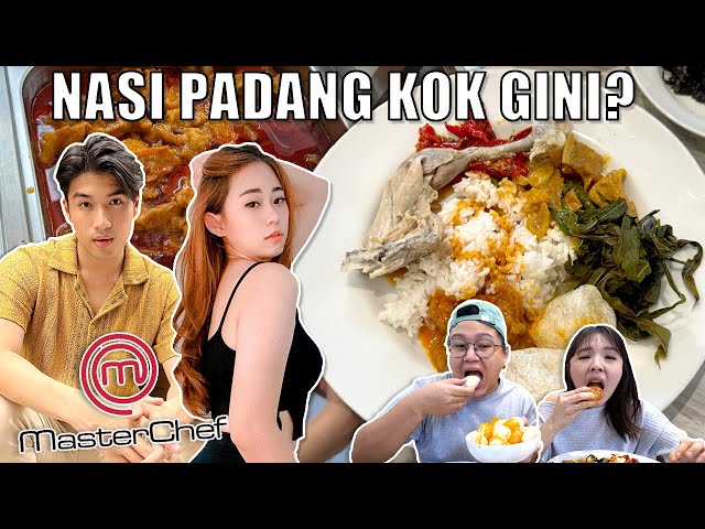 NASI PADANG TOP4 MASTERCHEF & GAMER CANTIK, MENUNYA KOK GINI? RINDU RASA by CHEF VICTOR & LUANLUAN! class=