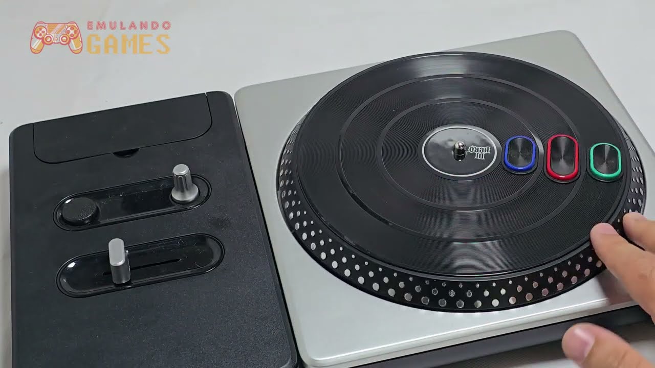 Kit DJ Hero PS3 Pickup e Jogo de DJ Hero - YouTube