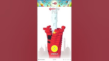 Level 3 Completed! | Stack Bounce Arcade Game #games #gaming #gameplay #stackball