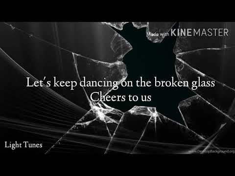 Kygo ft Kim Petras - Broken Glass (lyrics video)