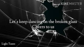 Kygo ft Kim Petras - Broken Glass (lyrics video)