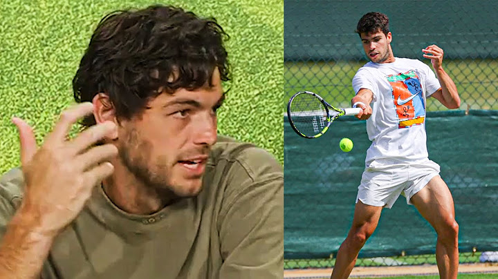 Taylor Fritz: “Carlos Alcaraz Is UNPLAYABLE” | Wimbledon 2025