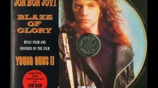 Bon Jovi-Blaze of glory karaoke chords