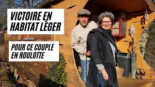 VICTOIRE de l'Habitat Léger, pour ce couple installé en roulotte