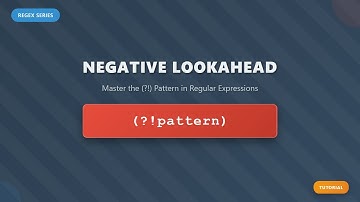 Negative Lookahead in Regex: Mastering Conditional Matching for Beginners
