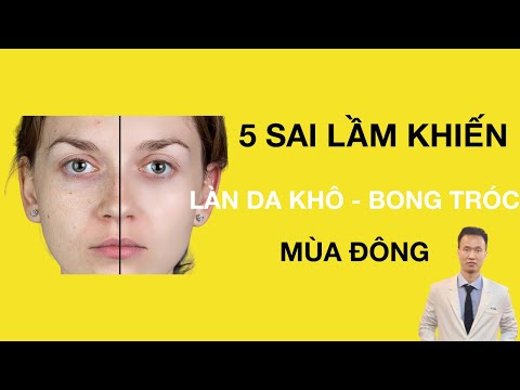 5 thói quen SKINCARE | và các SAI LẦM khiên da KHÔ - nứt nẻ mùa ĐÔNG lạnh giá- Dr Hiếu