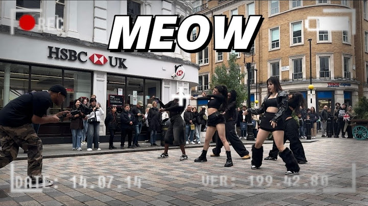 [KPOP IN PUBLIC] (SIDECAM) MEOVV - ‘MEOW’ | DANCE COVER BY O.D.C | LONDON |