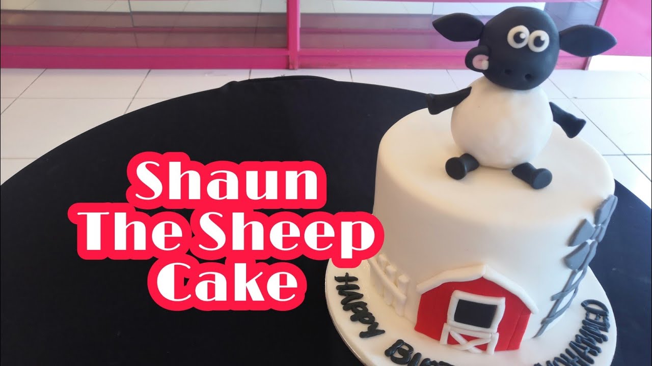 How to make Shaun the Sheep Cake | Step by step