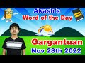 Word of the Day | Nov 28th 2022 - Dec 2nd 2022 | Improve Your English Vocabulary