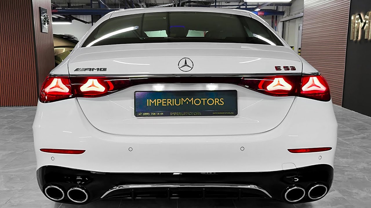 2025 Mercedes-AMG E53 - The Exciting Midsize Luxury Sedan!